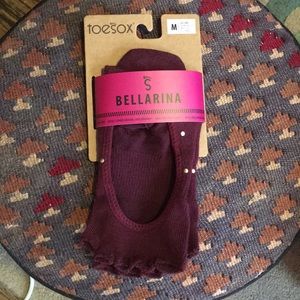 ToeSox Bellarina organic cotton yoga socks